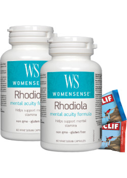 Rhodiola - 60 + 60 V-Caps (2 For Deal) + BONUS