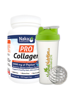 Pro Collagen (Marine Source) - 120 V-Caps + BONUS - Naka