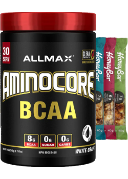 Aminocore BCAA (White Grape) - 345g + BONUS