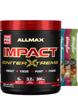 Impact Igniter Xtreme (Fruit Punch) - 360g + BONUS
