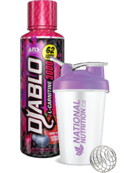 Diablo Carnitine 3000 (Berry Blast) - 473ml + BONUS