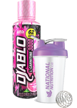 Diablo Carnitine 3000 (Pink Lemonade) - 473ml + BONUS