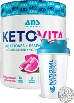 KetoVita BHB Ketones + Essential Vitamins (Pink Lemonade) - 230g + BONUS