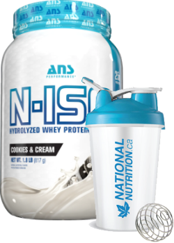 N-ISO Hydrolyzed Whey Isolate (Cookies & Cream) - 1.8lbs + BONUS