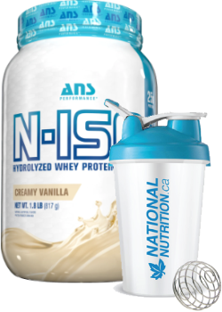 N-ISO Hydrolyzed Whey Isolate (Creamy Vanilla) - 1.8lbs + BONUS