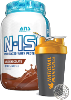 N-ISO Hydrolyzed Whey Isolate (Milk Chocolate) - 1.8lbs + BONUS
