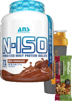N-ISO Hydrolyzed Whey Isolate (Milk Chocolate) - 5lbs + BONUS