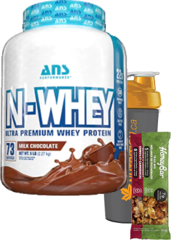 N-Whey Premium Protein (Milk Chocolate) - 5lbs + BONUS