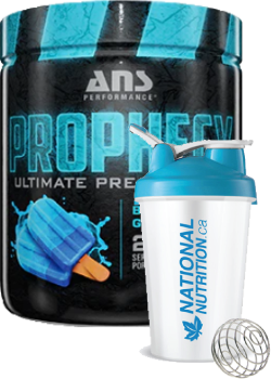 Prophecy Ultimate Pre-Workout (Blue Bombsicle) - 405g + BONUS - ANS Performance