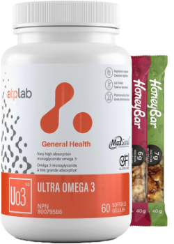 Ultra Omega 3 - 60 Softgels + BONUS