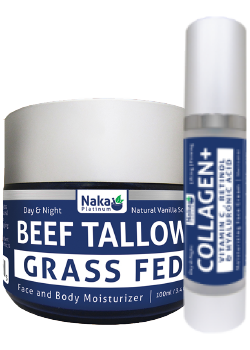 Beef Tallow Face & Body Moisturizer (Vanilla) - 100ml + BONUS