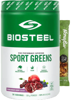 Superfood Sport Greens (Pomegranate Berry) - 306g + BONUS