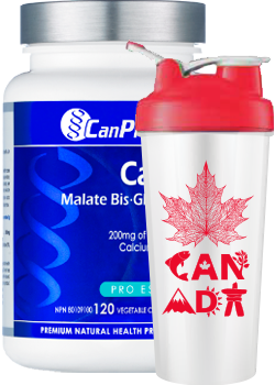 Calcium Malate Bis-Glycinate 200 - 120 V-Caps + BONUS
