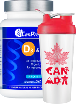D3 & K2 (Organic Coconut Oil) - 240 Softgel + BONUS
