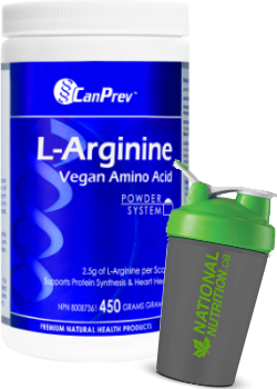 L-Arginine Vegan Amino Acid - 450g + BONUS