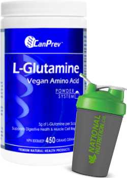 L-Glutamine Vegan Amino Acid - 450g + BONUS
