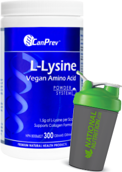 L-Lysine Vegan Amino Acid - 300g + BONUS