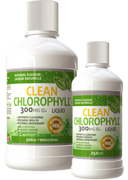 Clean Chlorophyll 300mg (Preservative Free) - 600 + 250ml FREE