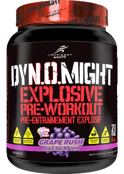 Dynomight Explosive Pre-Workout (Grape Rush) - 420g