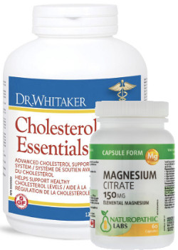 Cholesterol Essentials - 120 Softgels + BONUS - Dr. Whitaker