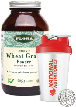 Wheat Grass Powder - 225g + BONUS - Flora