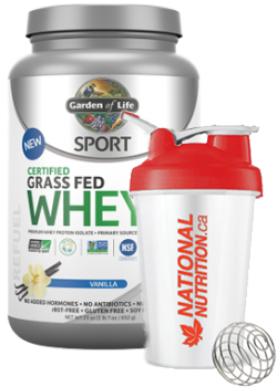 Sport Certified Grass Fed Whey (Vanilla) - 652g + BONUS