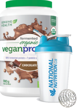 Fermented Organic Vegan Proteins+ (Chocolate) - 900g + BONUS