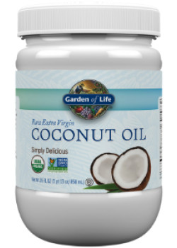 Raw Virgin Coconut Oil - 858ml - Garden Of Life