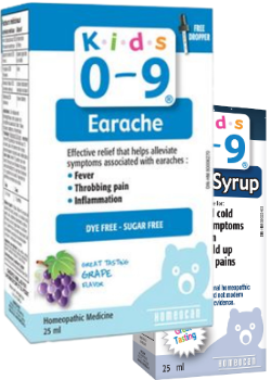 Kids 0-9 Earache (Grape) - 25ml + BONUS