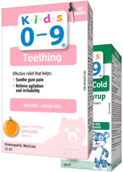 Kids 0-9 Teething (Orange) - 25ml + BONUS