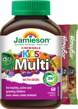 Multi For Kids With Iron - 60 Chew Tabs + BONUS