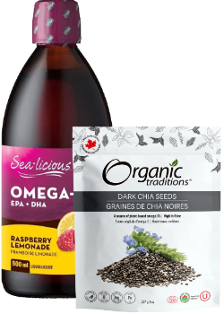 Sea-Licious Omega-3 1,500mg (Raspberry Lemonade) - 500ml + BONUS