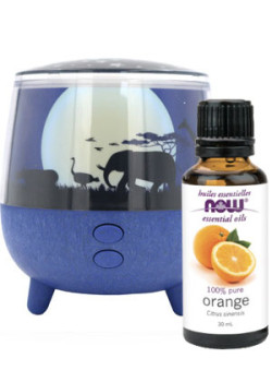 Lullaby Recycle Bamboo Ultrasonic Diffuser - 1 Unit + BONUS