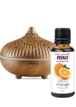 Mini Batur Recycled Bamboo Ultrasonic Diffuser - 1 Unit + BONUS