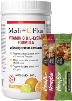 Medi-C Plus With Magnesium Ascorbate (Citrus) - 600g + BONUS