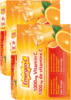 Emergen-C (Super Orange) - 30 + 30 Packets FREE