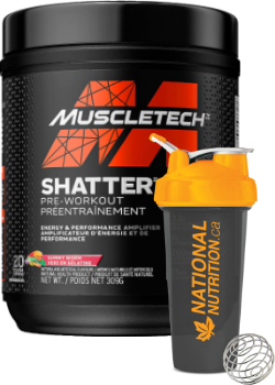 Shatter Pre-Workout (Gummy Worm) - 309g + BONUS - MuscleTech