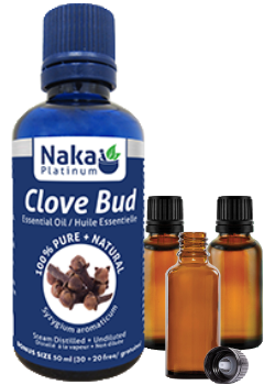 100% Pure Clove Bud Essential Oil - 50ml + BONUS