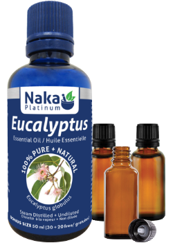 100% Pure Eucalyptus Essential Oil - 50ml + BONUS