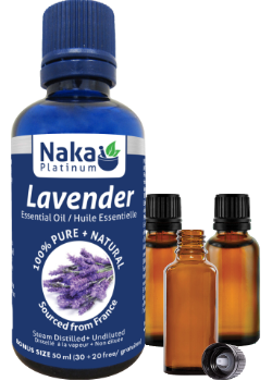 100% Pure Lavender Essential Oil - 50ml + BONUS