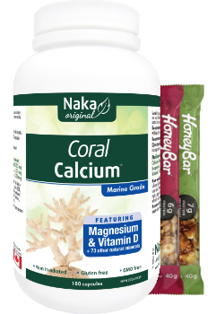 Coral Calcium - 180 Caps + BONUS