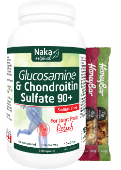Glucosamine & Chondroitin 900mg - 250 Caps + BONUS