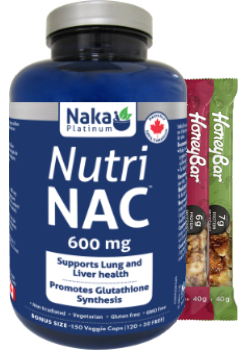 Nutri NAC 600mg - 150 V-Caps + BONUS