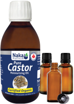 100% Pure Castor Oil (Organic) - 300ml + BONUS