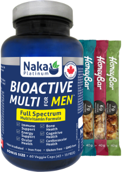 BioActive Multi Men - 120 V-Caps + BONUS