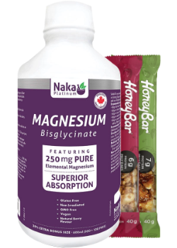 Platinum Magnesium Bisglycinate 250mg (Natural Mixed Berry) - 600ml + BONUS