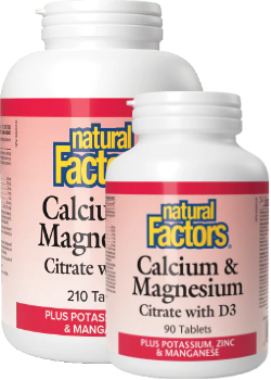 Calcium & Magnesium Citrate With D3 - 210 Tabs + BONUS