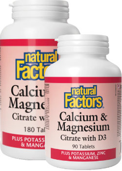 Calcium & Magnesium Citrate With D3 - 180 + 90 Tabs FREE 
