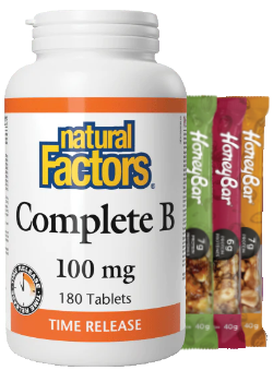 Complete B 100mg T/R - 180 Tabs + BONUS