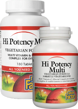 Hi Potency Vegetarian Multi - 180 + 90 Tabs FREE
